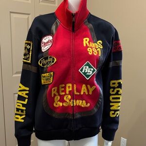 Vintage boys REPLAY AND SONS zip up